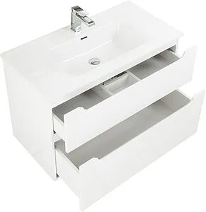 Тумба-умывальник подвесная BelBagno ETNA H-60 80 Bianco Lucido ETNA-H60-800-2C-SO-BL-P+, 5