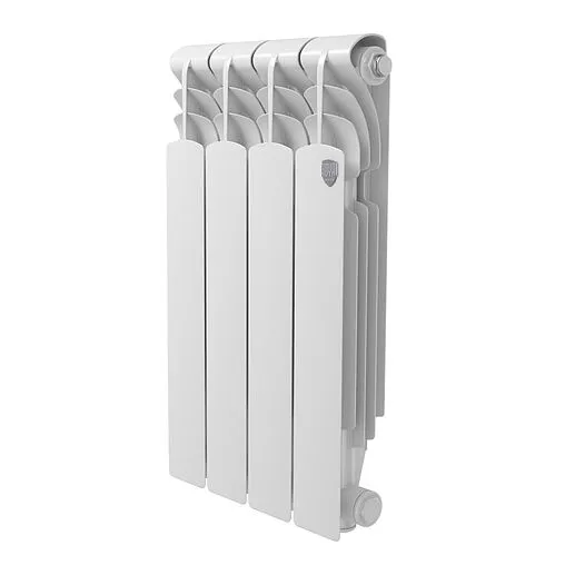 Радиатор алюминиевый 4 секций Royal Thermo Revolution A 500 Bianco Traffico RTRA350004