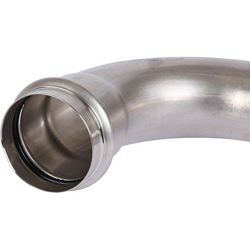 Уголок пресс однорастубный 54мм угол 90° Sanha NiroSan 9001A 69001A54