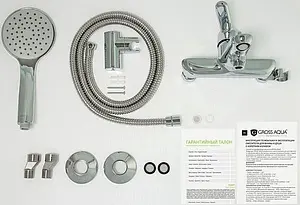 Смеситель для ванны Gross Aqua Loft хром 2515298C Смеситель для ванны Gross Aqua Loft хром 2515298C, 3