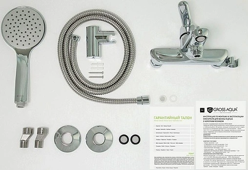 Смеситель для ванны Gross Aqua Loft хром 2515298C