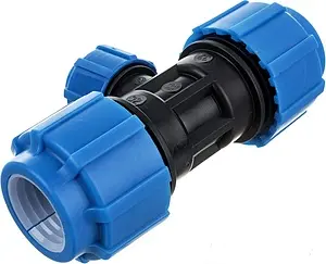 Тройник компрессионный редукционный 32мм x 25мм x 32мм ТПК-Аква 51322532, 3