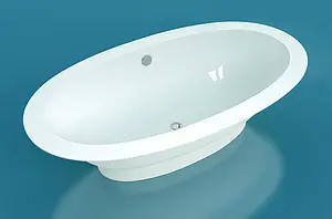 Ванна отдельностоящая из искусственного камня Esse Cuba 202.7x109.5 белый ECUB2027 Ванна отдельностоящая из искусственного камня Esse Cuba 202.7x109.5 белый ECUB2027, 3