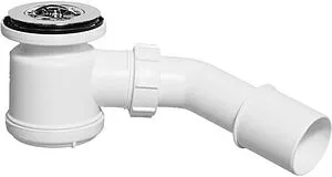 Сифон для душевого поддона Mc Alpine хром MRS2C, 1