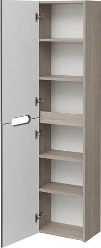 Шкаф-пенал подвесной Aquaton Оливия 40 грей/дуб ойстер 1A254603OLUG0 Шкаф-пенал подвесной Aquaton Оливия 40 грей/дуб ойстер 1A254603OLUG0