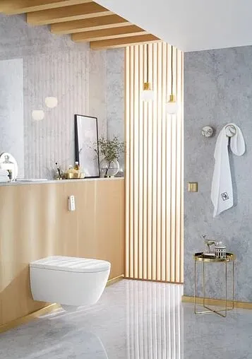 Умный унитаз-биде подвесной безободковый Villeroy&amp;Boch Viclean CeramicPlus белый V0E100R1