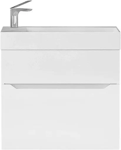 Тумба под умывальник подвесная Raval Brik 65 белый Brk.01.65/P/W/RL