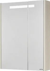 Шкаф-зеркало Aquaton Верди PRO 60 белый/ясень фабрик 1A206902VDAV0, 1