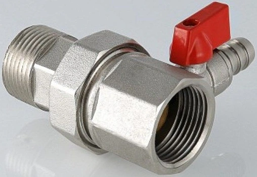 Клапан отсечной с дренажем 1&quot;в x 1&quot;н x ш Valtec VT.537.N.06