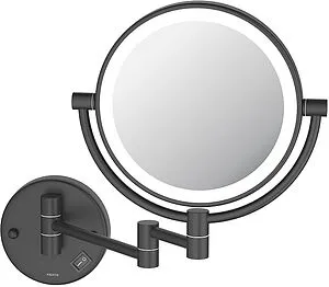 Косметическое зеркало Aquatek чёрный матовый AQ4912MB, 1