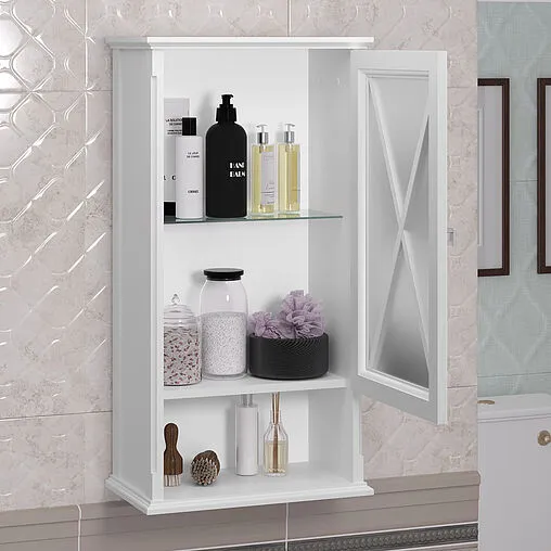 Шкаф Opadiris Палермо 45 R белый 00-00007336