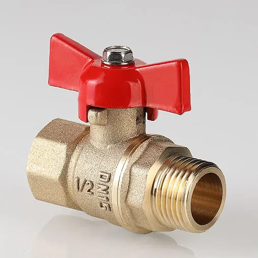 Кран шаровый ½&quot;в x ½&quot;н Valtec VT.123.GN.04