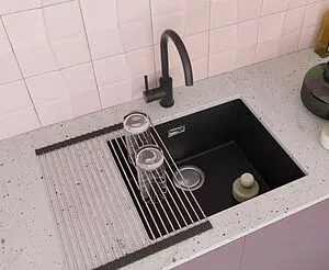 Смеситель для кухни с подключением к фильтру Omoikiri Shinagawa 2 Plus-GB графит 4994340, 3