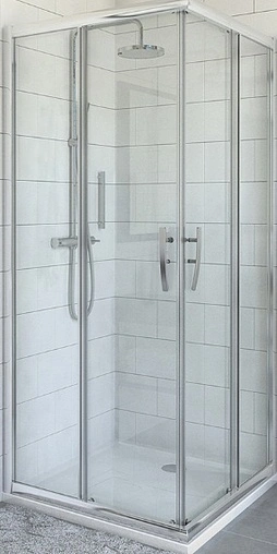 Душевая дверь 1000мм прозрачное стекло Roltechnik Proxima Line PXS2/1000*2000 P 529-1000000-00-02