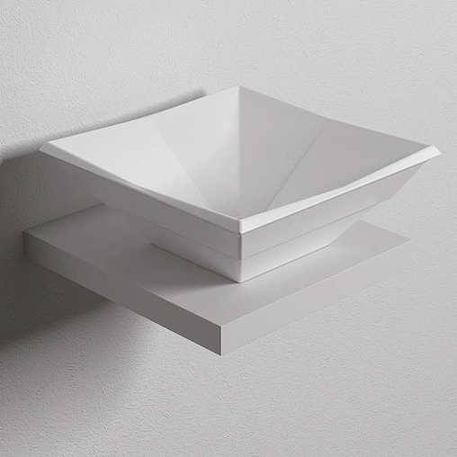 Раковина Bien Kristal 41 белый KRLG04101FD0W3000