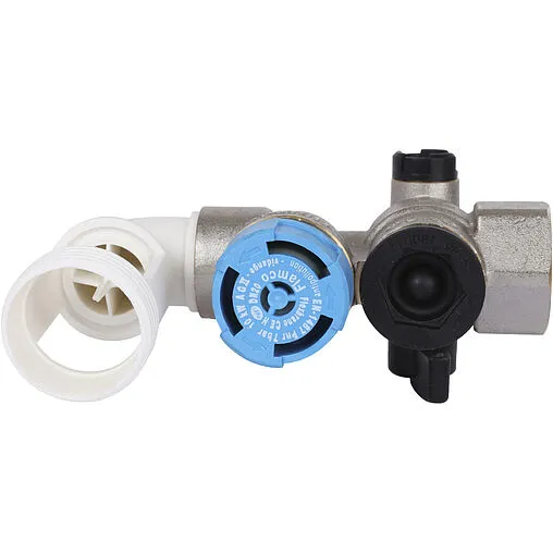 Группа безопасности бойлера ¾&quot; x 1&quot;н 7 бар Flamco Flexbrane CE-H ¾ hor. 28388