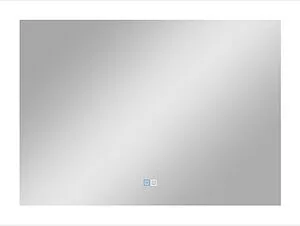 Зеркало с подсветкой Continent Relax Led 80x60 с подогревом белый ЗЛП122 Зеркало с подсветкой Continent Relax Led 80x60 с подогревом белый ЗЛП122, 1