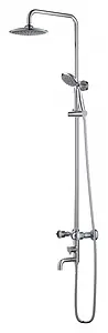 Душевая система со смесителем для ванны D&K Hessen.Torhall хром DA1414741B09 Душевая система со смесителем для ванны D&K Hessen.Torhall хром DA1414741B09, 1