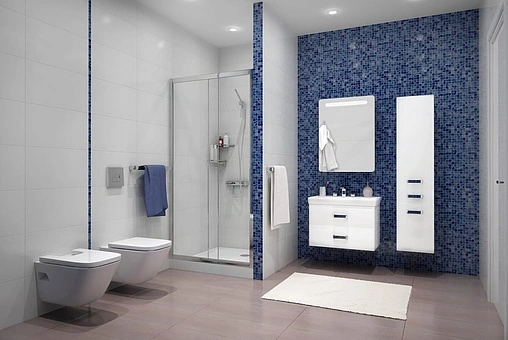 Тумба под умывальник подвесная Aquaton Америна 70 белый 1A137601AM010