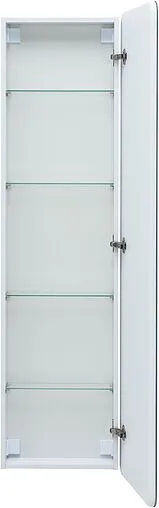 Шкаф-пенал подвесной Aquanet Оптима 41 с LED подсветкой белый 00335438