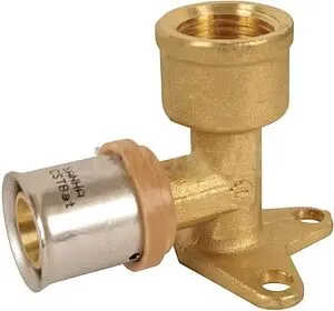 Водорозетка пресс 16мм x ½&quot;в Sanha 3fit-Press 125473G1612, 1