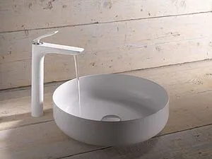 Смеситель для раковины Kludi Balance белый/хром 522969175 Смеситель для раковины Kludi Balance белый/хром 522969175, 4