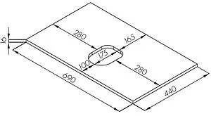 Тумба-умывальник подвесная Aquaton Либерти 70 дуб эльвезия/белый глянец 1A2798K3LYC70, 4