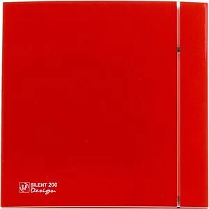 Вентилятор вытяжной Soler & Palau SILENT-200 CZ RED DESIGN 4C Вентилятор вытяжной Soler & Palau SILENT-200 CZ RED DESIGN 4C, 1