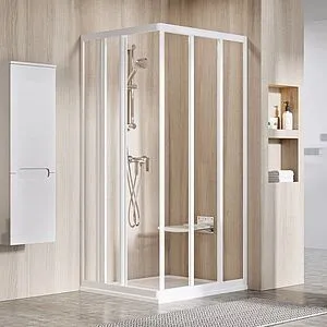 Душевая дверь 900мм прозрачное стекло Ravak Supernova ASRV3-90 15V70102Z1, 3