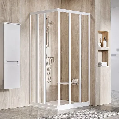 Душевая дверь 900мм прозрачное стекло Ravak Supernova ASRV3-90 15V70102Z1