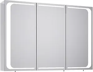 Шкаф-зеркало Aqwella Milan 100 белый Mil.04.10 Шкаф-зеркало Aqwella Milan 100 белый Mil.04.10, 1