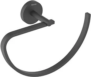 Полотенцедержатель Aquatek Бетта чёрный матовый AQ4621MB Полотенцедержатель Aquatek Бетта чёрный матовый AQ4621MB, 1