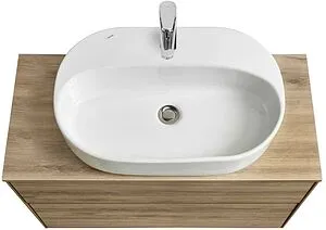 Тумба-умывальник подвесная Aquaton Либерти 100 дуб эльвезия 1A2796K5LYC70, 4