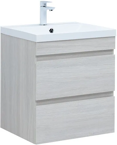 Тумба под умывальник подвесная Aquanet Нота New 60 дуб холден 00334203