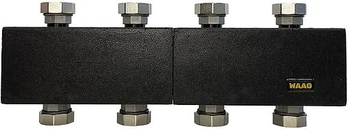 Коллектор распределительный 3 контура 1½&quot;нг x 1½&quot;нг WAAG WG.M101