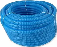 Труба гофрированная ПНД Gekon 14-16 мм синяя бухта 50м GK 716050B