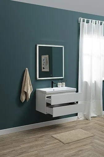 Зеркало с подсветкой Aquanet Nova Lite 75 дуб рошелье 00242258