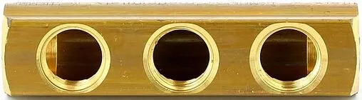 Коллектор распределительный проходной 3 отвода 1&quot;в/в x ½&quot;в Tiemme 1970065