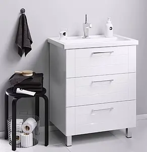 Тумба-умывальник подвесная Aqwella Manchester 80 белый MAN01082+4640021064733 Тумба-умывальник подвесная Aqwella Manchester 80 белый MAN01082+4640021064733, 3