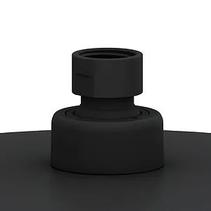 Лейка верхнего душа Damixa Scandinavian Pure чёрный матовый 936050300, 3