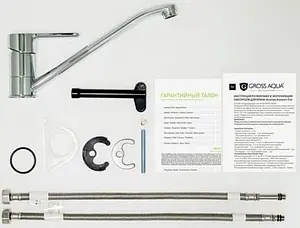 Смеситель для кухни Gross Aqua Loft хром 3204298C-G0110 Смеситель для кухни Gross Aqua Loft хром 3204298C-G0110, 3