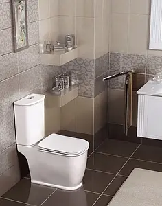 Унитаз-компакт безободковый BelBagno Prado белый BB10150CP+BB10150T Унитаз-компакт безободковый BelBagno Prado белый BB10150CP+BB10150T, 3