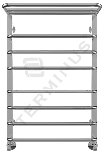 Полотенцесушитель водяной лесенка Terminus Арктур с полкой П8 500х796 полированная сталь 4620768886430 Полотенцесушитель водяной лесенка Terminus Арктур с полкой П8 500х796 полированная сталь 4620768886430, 1