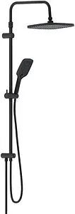 Душевая система без смесителя Damixa Gala чёрный матовый 953000300, 1