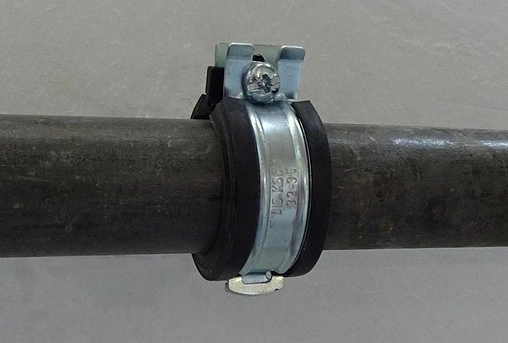 Хомут сантехнический обрезиненный 2" (59-62мм) Walraven BIS KSB1 3363062