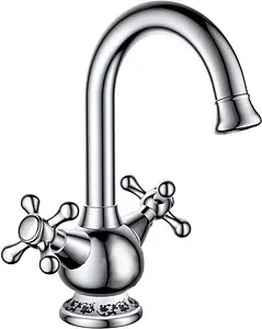 Смеситель для раковины D&K Hercules Hessen хром DA1422141, 1