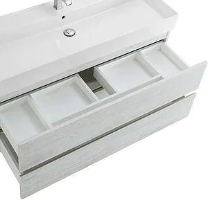 Тумба под умывальник подвесная Cezares Molveno 46 120 Legno Bianco MOLVENO 46-120-2C-SO-LB Тумба под умывальник подвесная Cezares Molveno 46 120 Legno Bianco MOLVENO 46-120-2C-SO-LB, 5