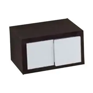 Шкаф Aquaton Интегро 40 белый/венге 1A142703INH10, 1