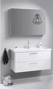 Тумба-умывальник подвесная Aqwella Manchester 100 белый MAN01102+4640021065204 Тумба-умывальник подвесная Aqwella Manchester 100 белый MAN01102+4640021065204, 3