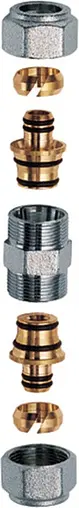 Муфта компрессионная соединительная 16мм x 16мм Far FC 5111 12 58190
